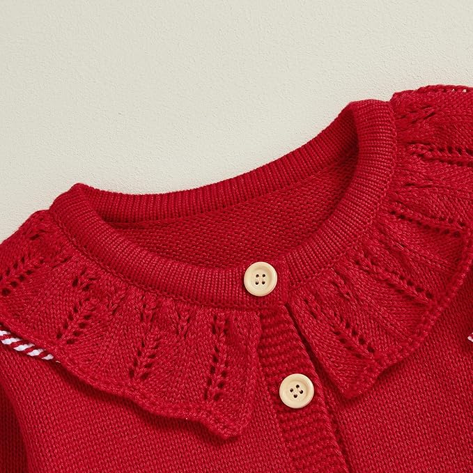 Cardigan Tejido Candy Cane