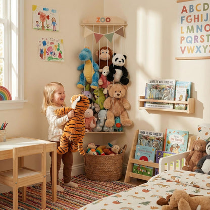 Organizador Esquinero para Peluches Zoo