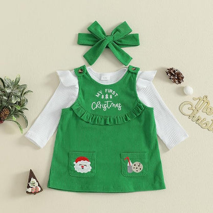 Conjunto de 3 Piezas Green Christmas