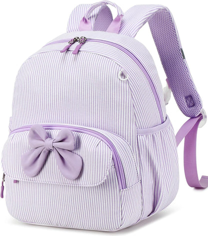Morado y Blanco a Rayas