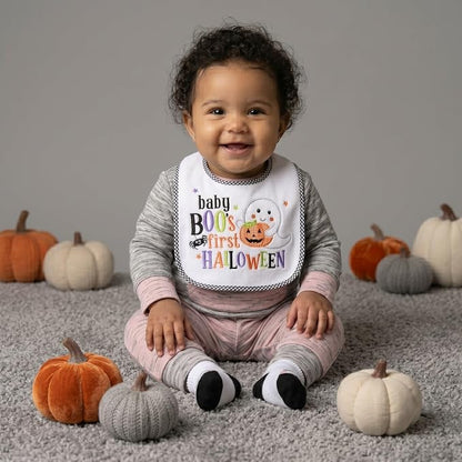 Set Babero y Medias My First Halloween