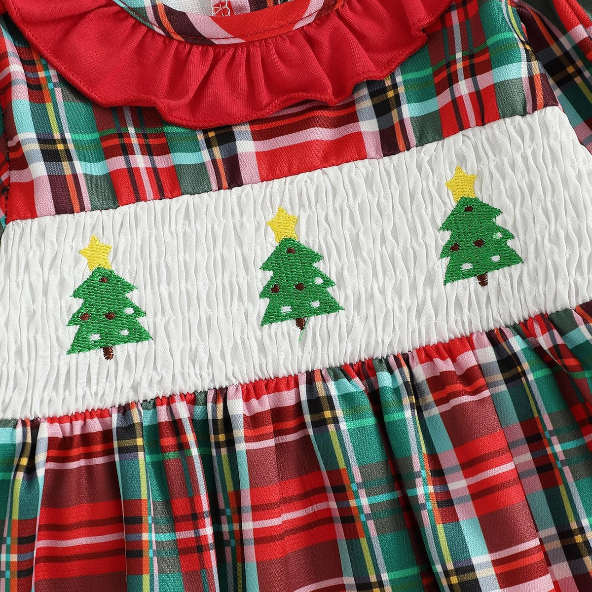 Mameluco Matilde Smock de Arbolitos