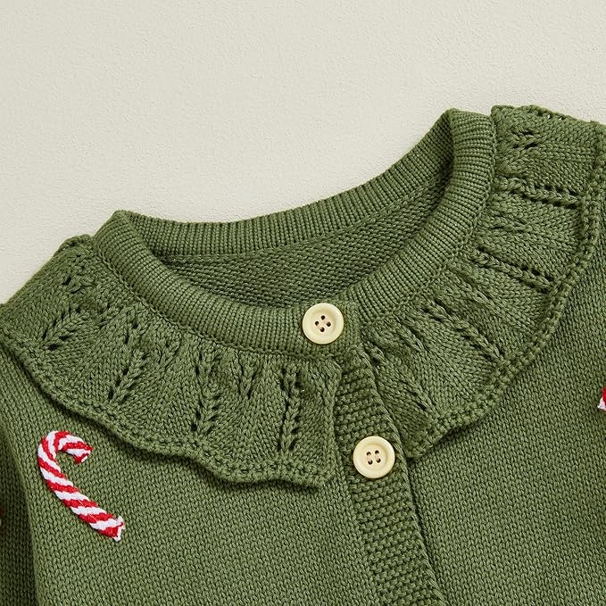 Cardigan Tejido Candy Cane