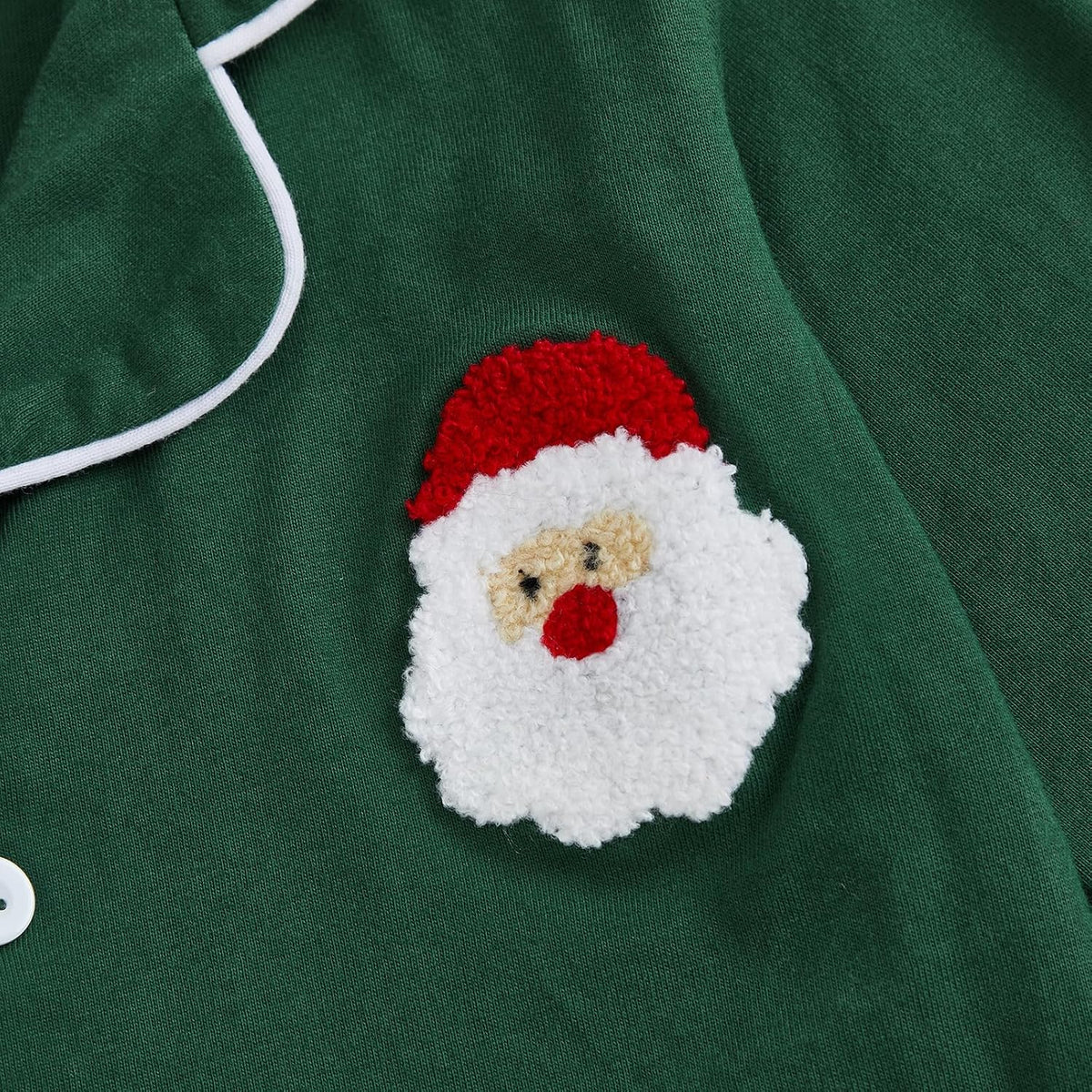 Pijama Tomás de Papá Noel - Verde Oscuro