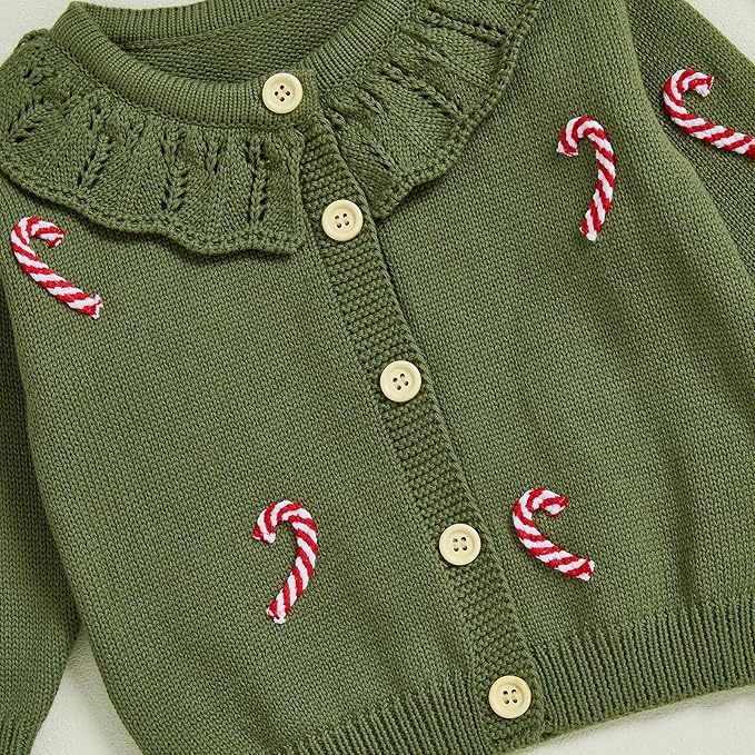 Cardigan Tejido Candy Cane