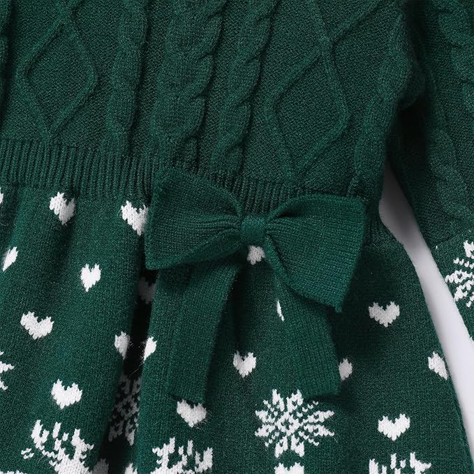 Vestido Tejido Ivy Navideño