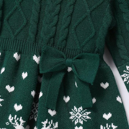 Vestido Tejido Ivy Navideño