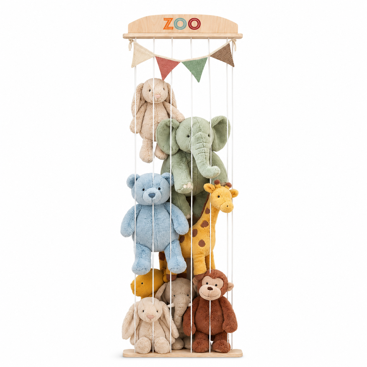 Organizador Esquinero para Peluches Zoo