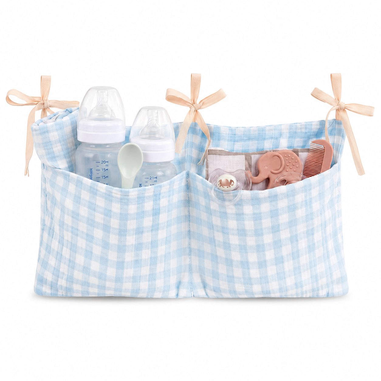 Organizador Colgante para Cuna y Coche de Bebé