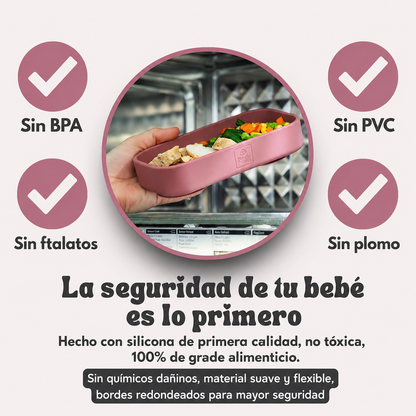 Set de Alimentación de Silicona para Viaje