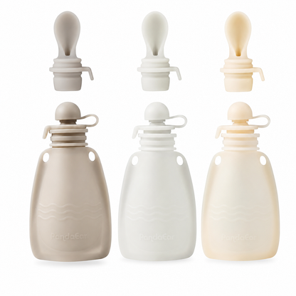 Set x3 Bolsas de Silicona para Alimentos de Bebé