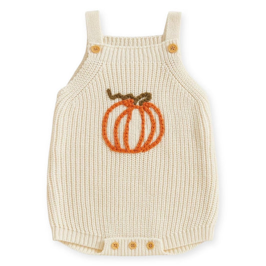 Mameluco Tejido de Calabaza para Bebé