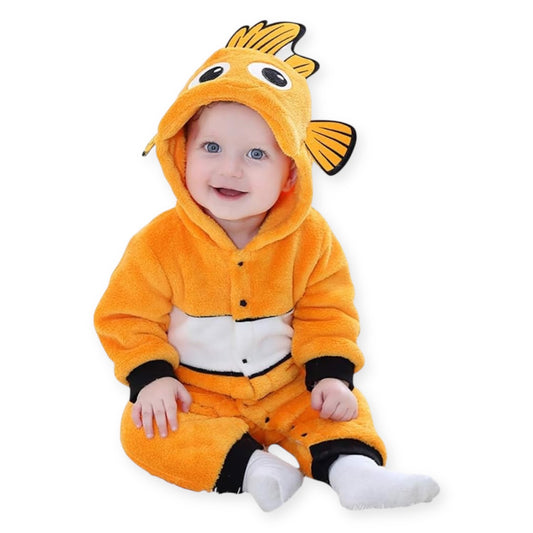 Disfraz Enterizo de Nemo para Bebé Unisex