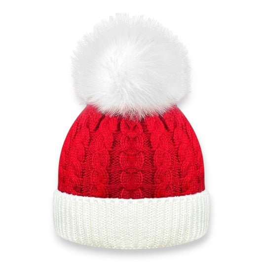 Gorro Tejido de Navidad Noel