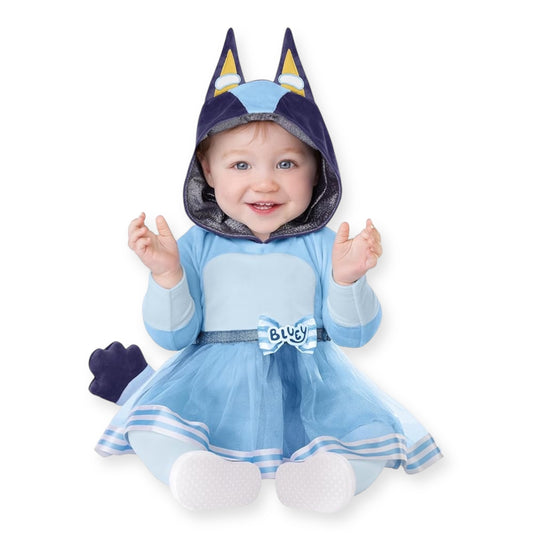 Disfraz de Bluey Vestido para Bebé Niña