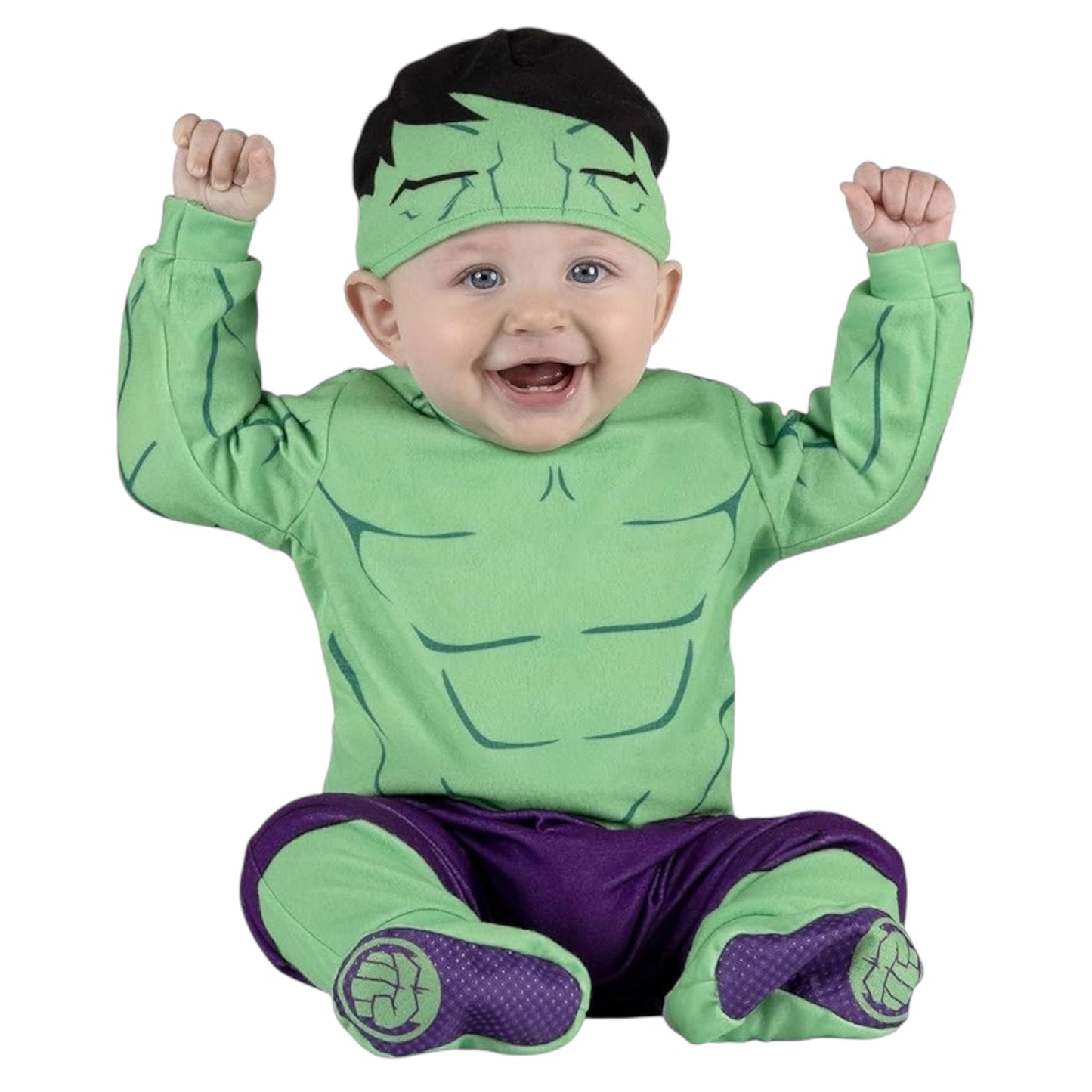 Disfraz de Hulk para Bebé