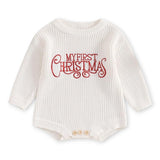 Mameluco Tejido "My First Christmas"