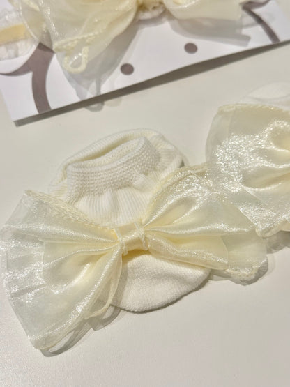 Set Lacey Medias y Diademas