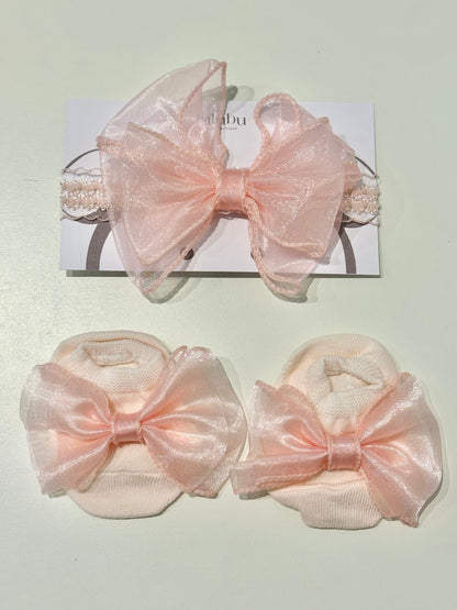 Set Lacey Medias y Diademas