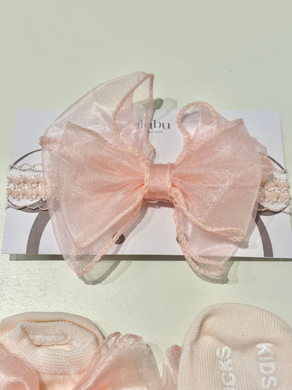 Set Lacey Medias y Diademas