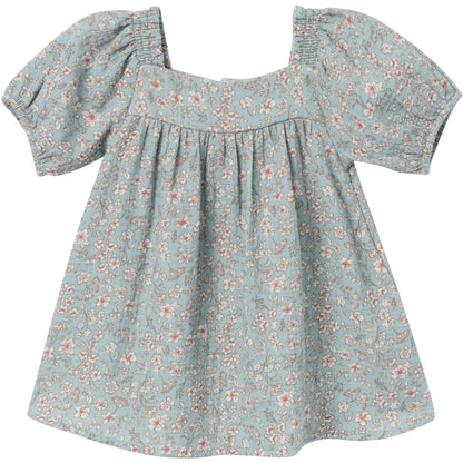 Set Eloise Vestido y Cubrepañal de Algodón