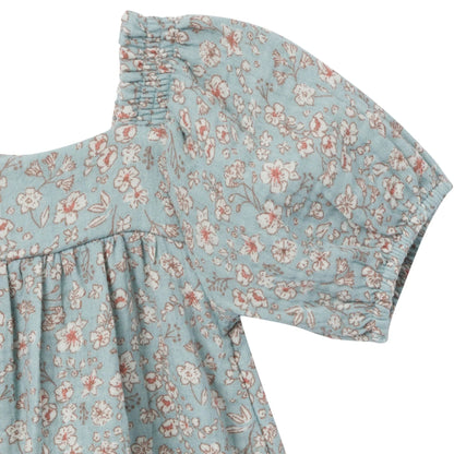 Set Eloise Vestido y Cubrepañal de Algodón