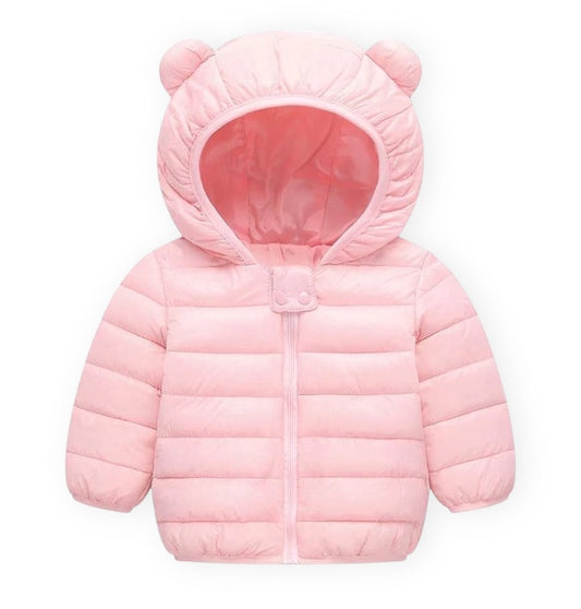 Chaqueta con Capucha de Oso
