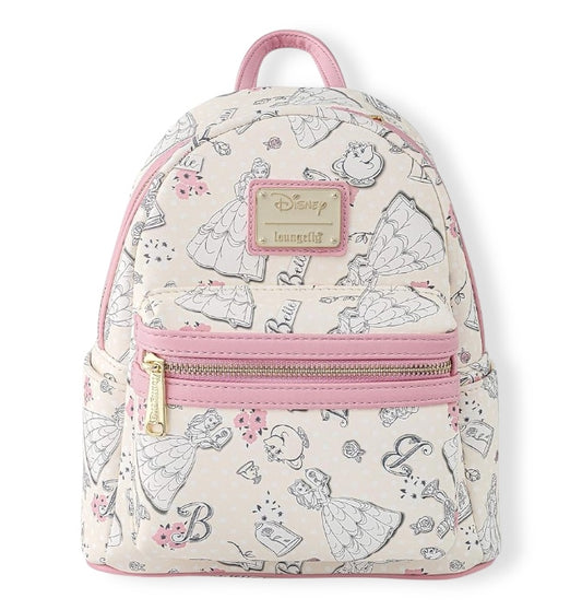 Bolso Loungefly Disney Oficial - Beauty and the Beast
