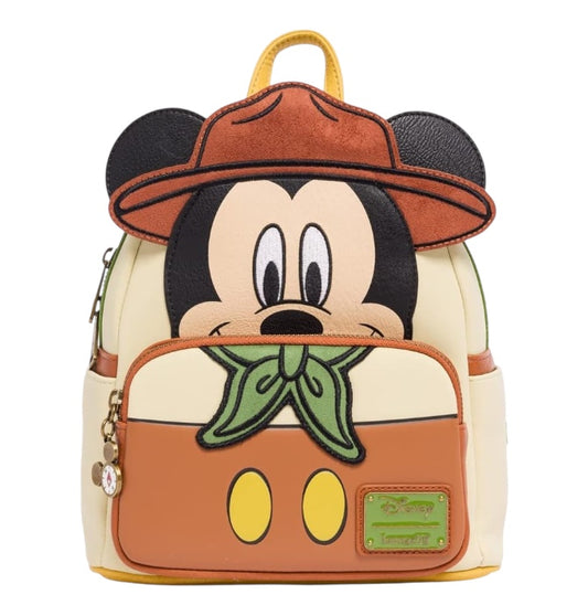 Bolso Loungefly Disney Oficial - Mickey Mouse Adventureland Cosplay
