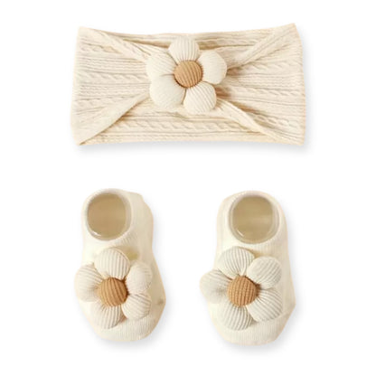 Set Diadema y Medias Dahlia