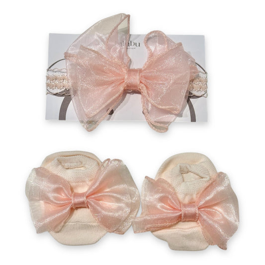 Set Lacey Medias y Diademas