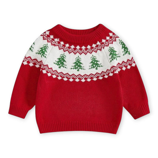 Suéter Tejido Clásico de Navidad