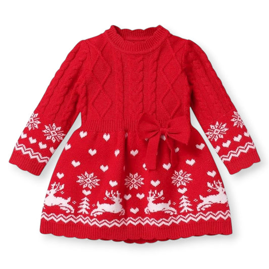 Vestido Tejido Ivy Navideño