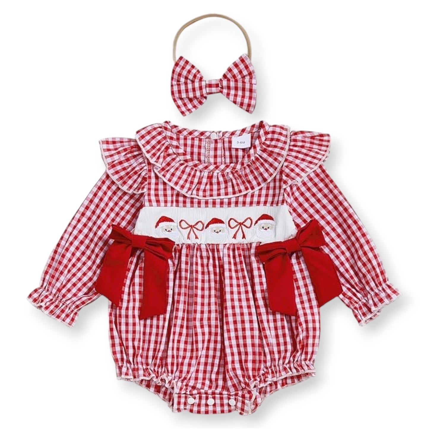 Set Mameluco y Diadema Hally