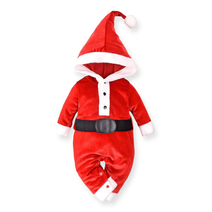 Traje de Papá Noel para Bebé con Capucha