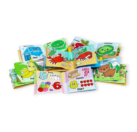 Paquete de Libros de Tela x6