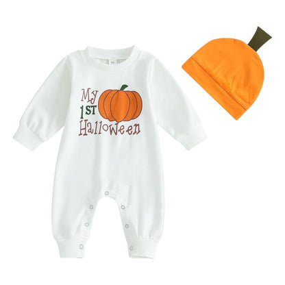 Set Mameluco + Gorro My 1st Halloween