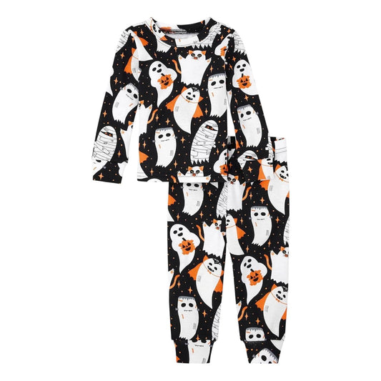 Pijama Spooky Ghost 2 Piezas (Unisex)