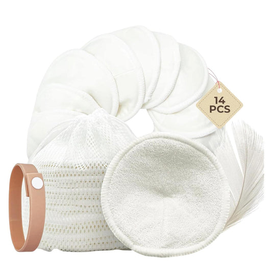 Set x14 Almohadillas de Lactancia Reutilizables