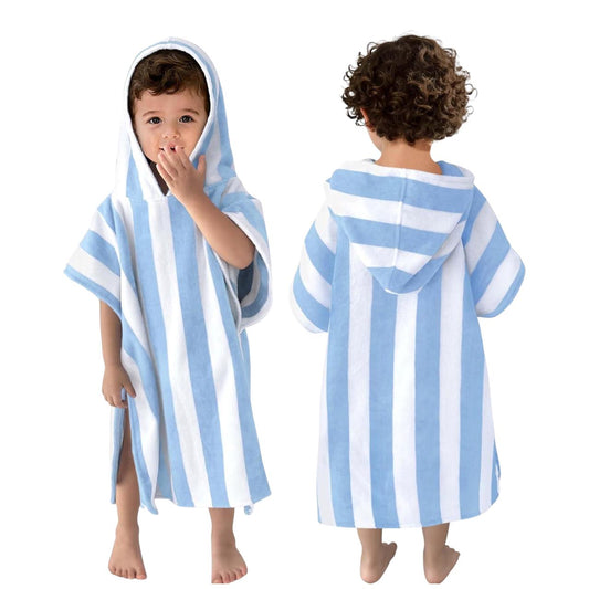 Toalla Poncho con Capucha 100% Algodón