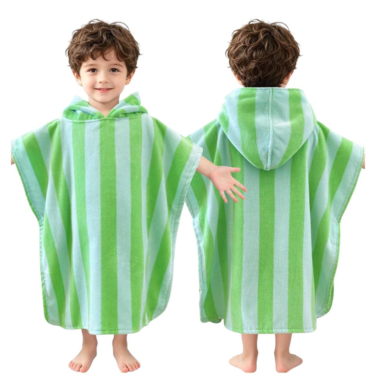 Toalla Poncho con Capucha 100% Algodón