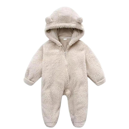 Traje Oso Polar con Capucha