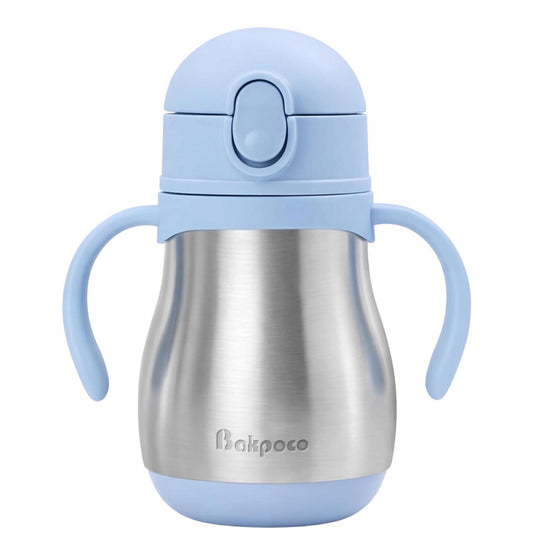 Vaso Entrenador con Pitillo y Asas 250ml (Térmico)