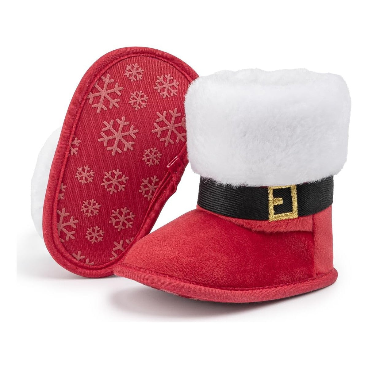 Botas de Santa con Peluche