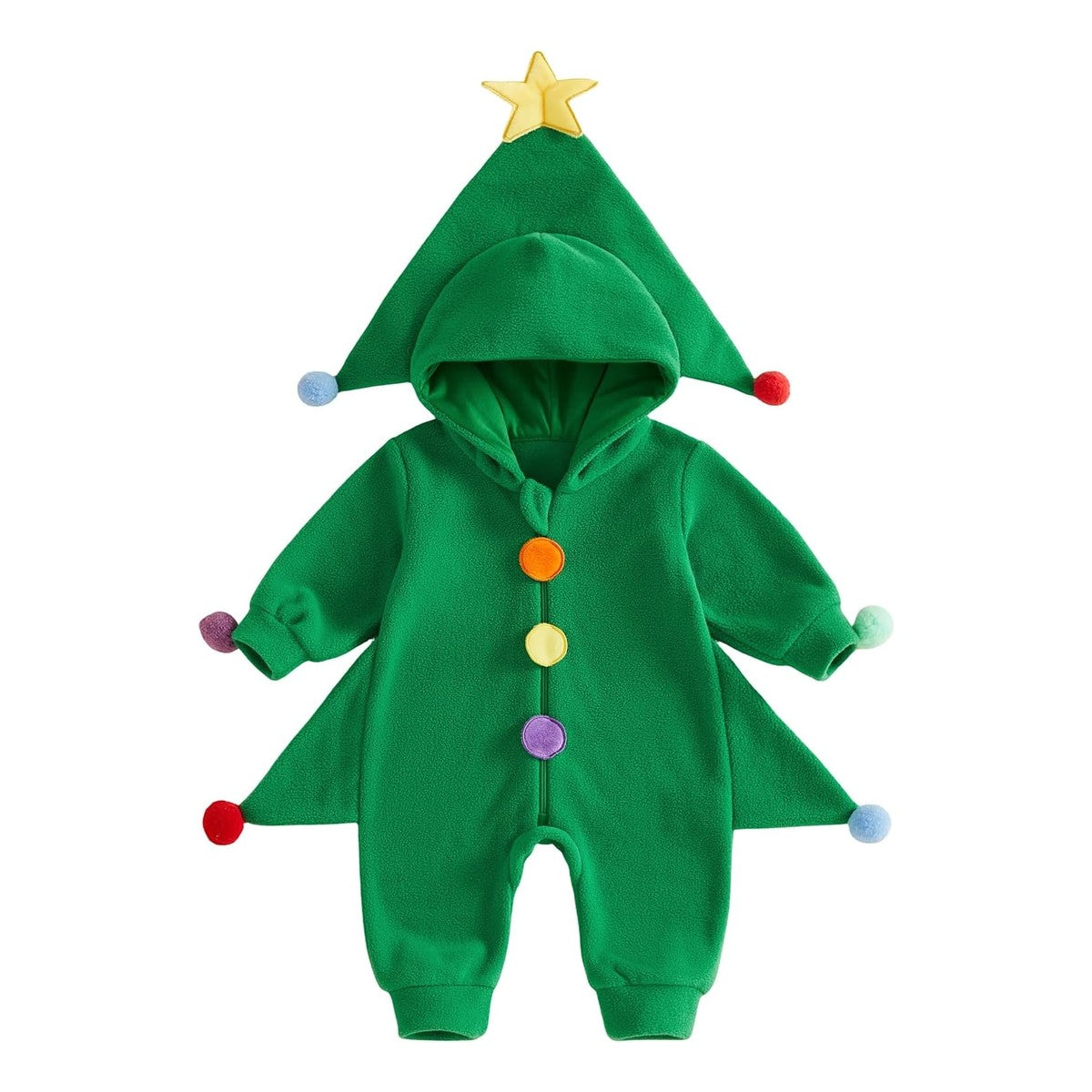 Mameluco Arbolito Benjamín - Verde