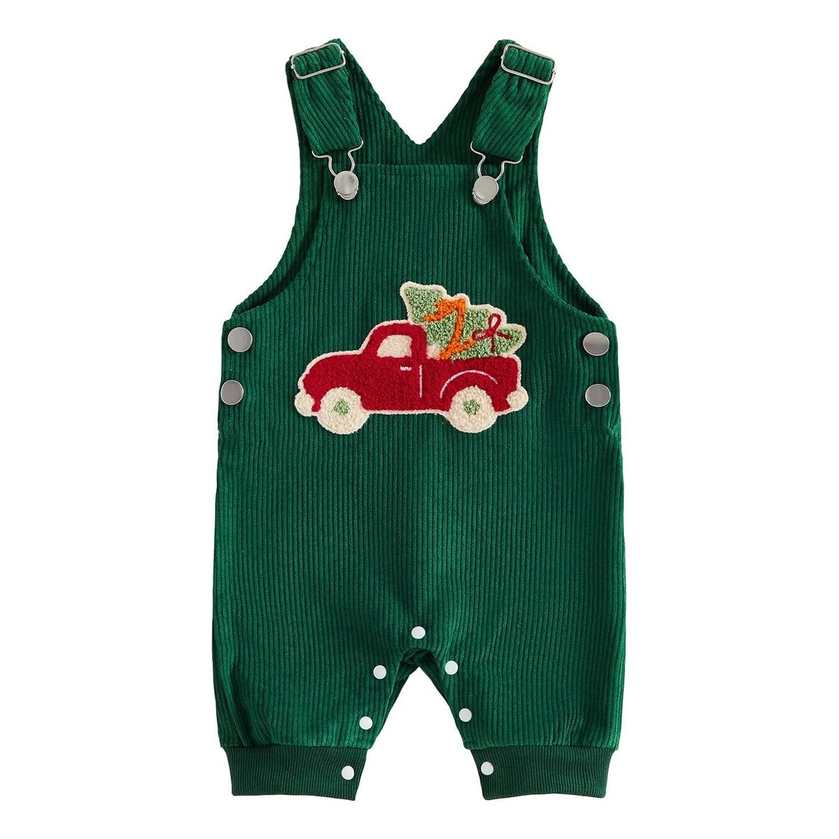 Overol Lucas Camioncito Navideño - Verde