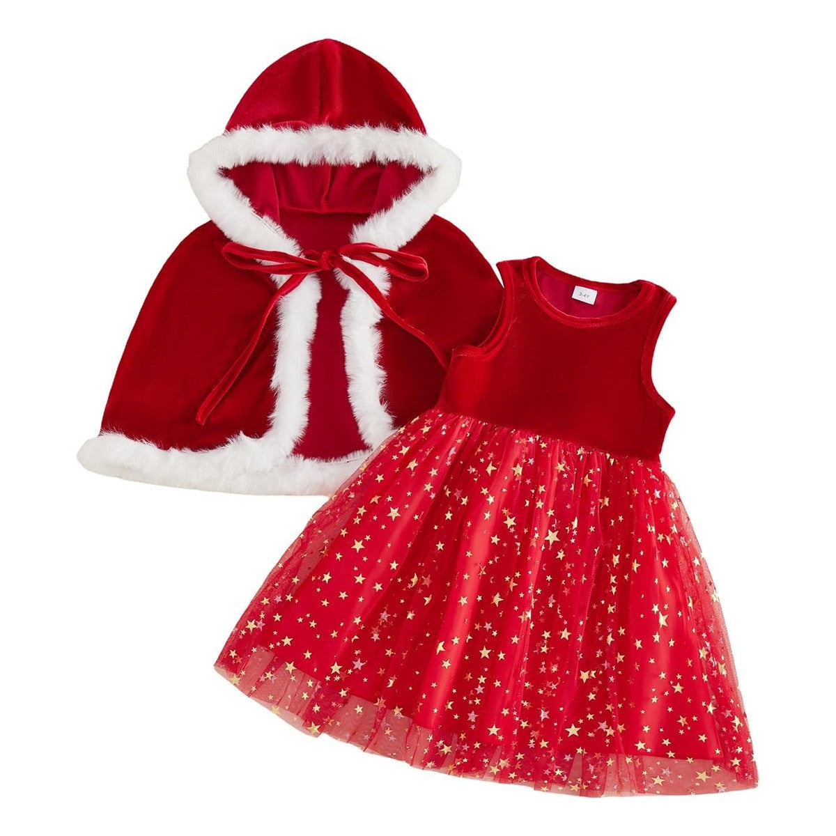 Set Vestido & Capa Tamara