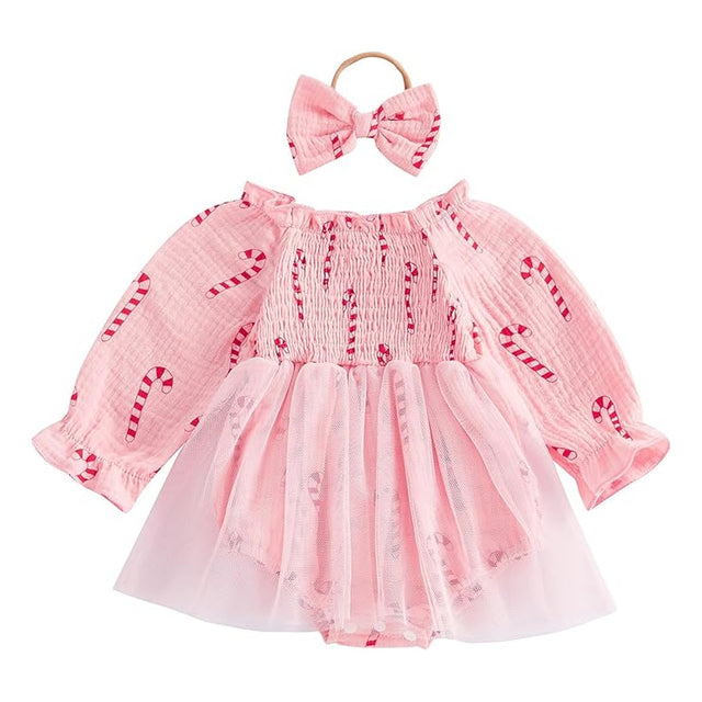Set Vestido y Diadema Candyland